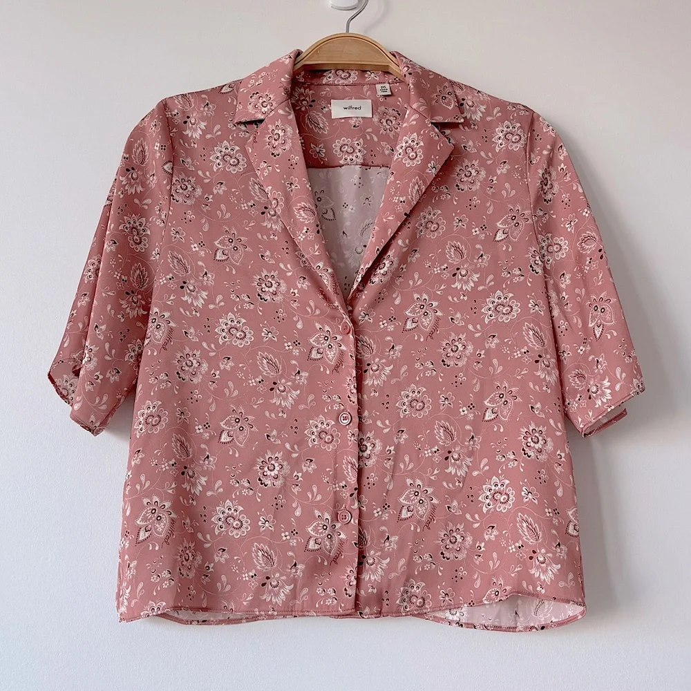 Aritzia Wilfred Beso Blouse - Picture 2 of 8